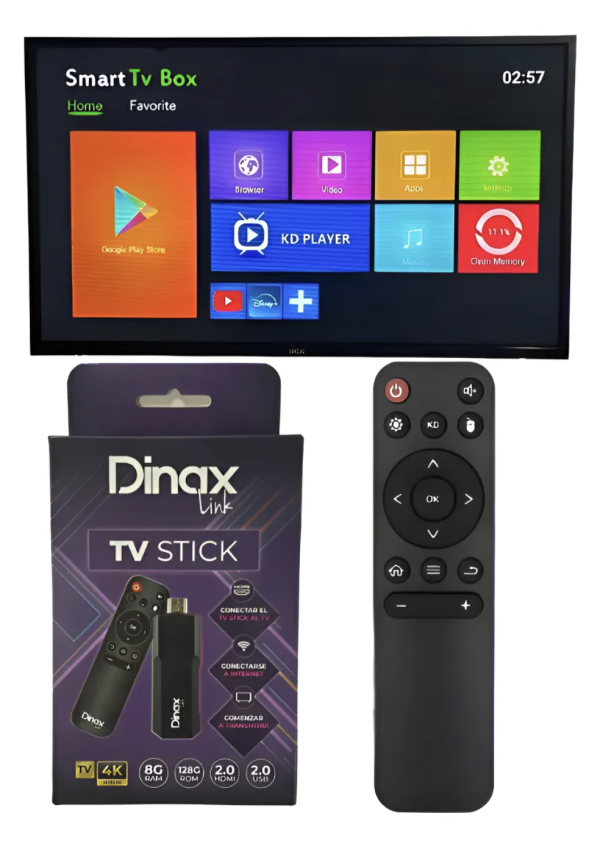 Dinax Android Tv Stick / Tv Box 4k