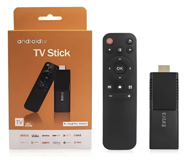 Tv Stick Android 4K Con Control Por Voz Hdmi Tv Box